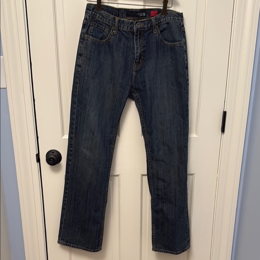 O'Neill Blue Straight Jeans Relax Fit Sz 31